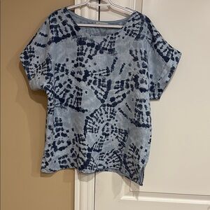 Bellambra Linen Top. Size L.
